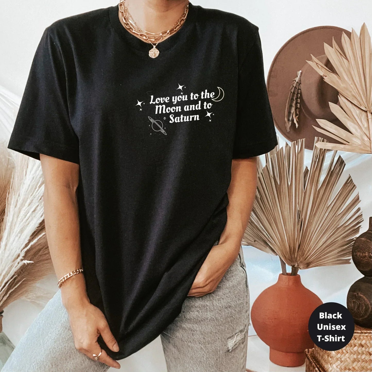 Love You to the Moon and to Saturn T-Shirt | Seven Shirt l Taylor Swift Seven Sweatshirt |Folklore Taylor Swift Inspired Hoodie Gift for Her HMDesignStudioUS