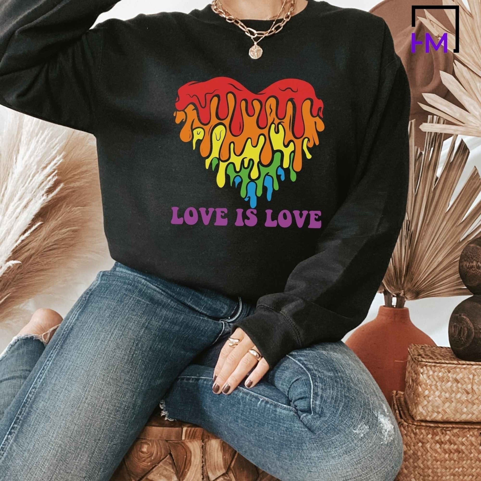 Love is Love Shirt, Love Wins Tie Dye Shirt, Love Always Wins T-Shirt, Women's Love Wins Heart Tee, LGBTQ Support Shirts, LGBTQ Pride Shirts