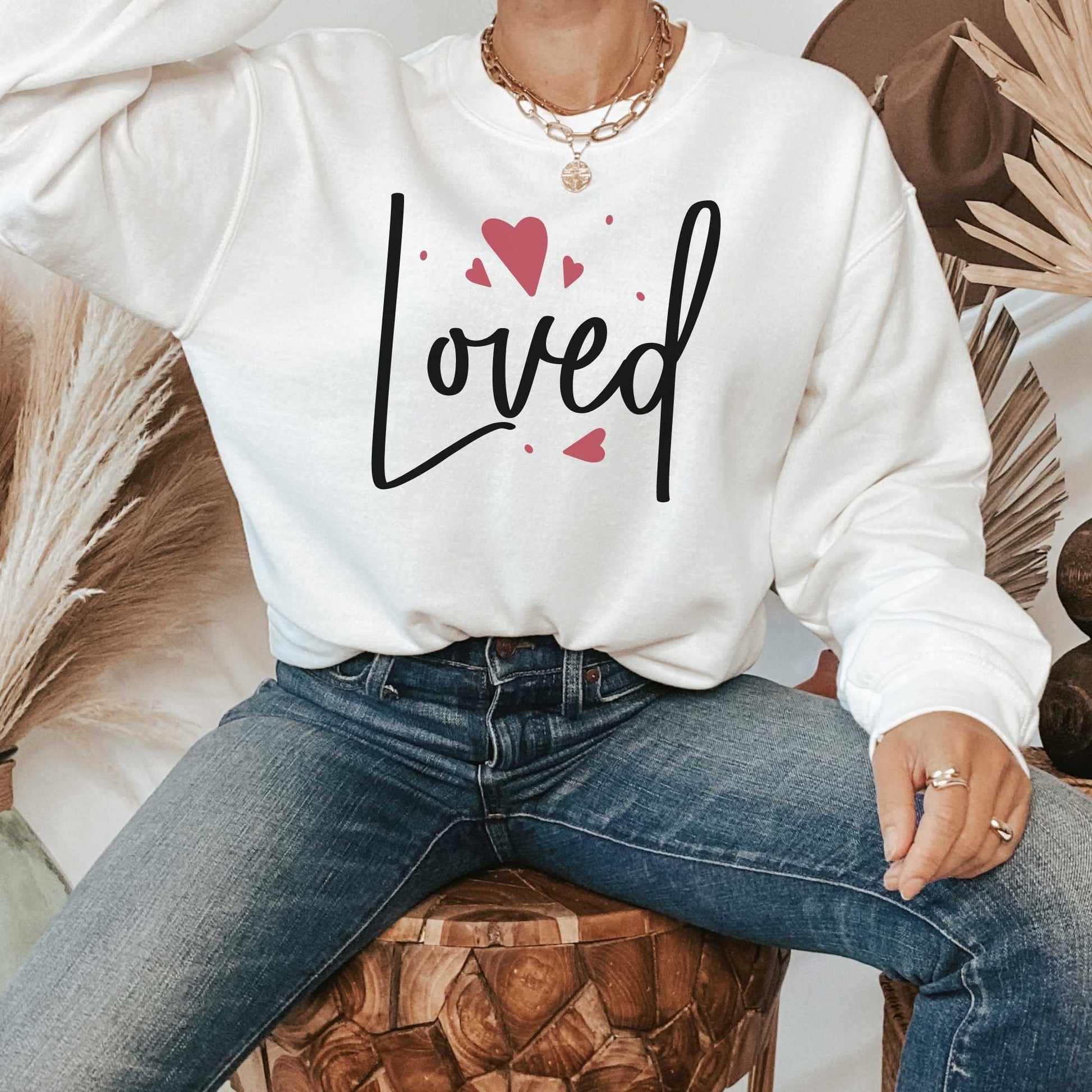 Loved, Cute Christian Shirts about Love for Women or Men