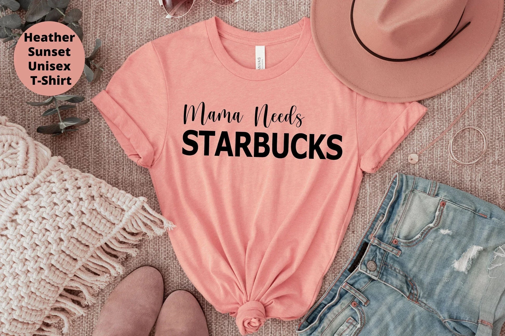 Mama Needs Coffee, Coffee Lover Hoodie, Mother's Day, Mother Shirt, Gift For Mom, Wife Shirt, Mom Life T-Shirt, Mama Sweatshirt, Tops & Tees HMDesignStudioUS