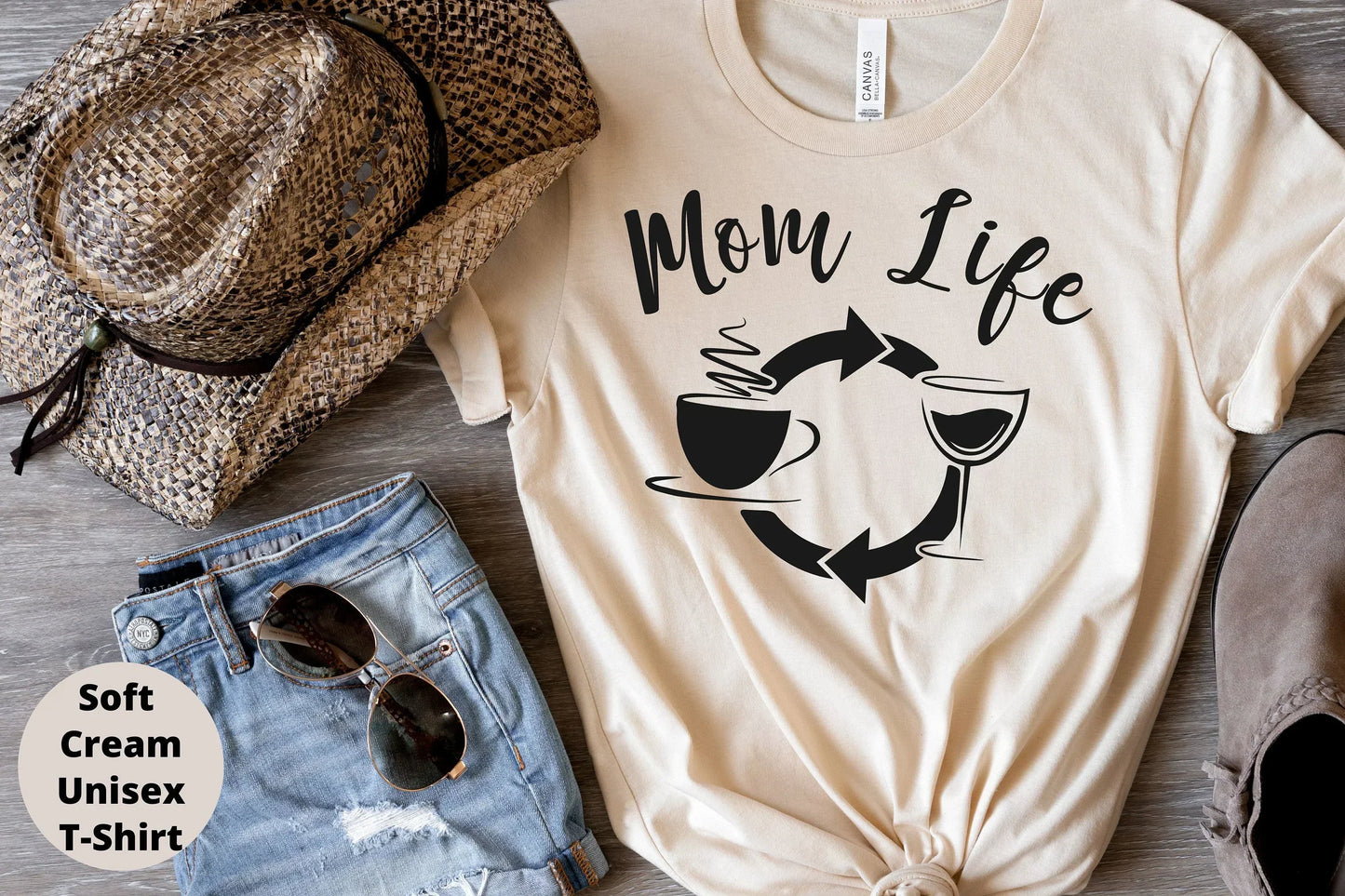 Mama Sweatshirt, Wine and Coffee Mom Life, Coffee Lover Hoodie, Mother's Day, Mother Shirt, Gift For Mom, Wife Shirt, Wine Glass Shirt HMDesignStudioUS