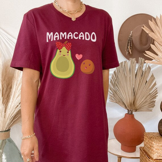 Mamacado, Cute Avocado Pregnancy & Gender Reveal Shirt, The Perfect Keepsake for Your Pregnancy