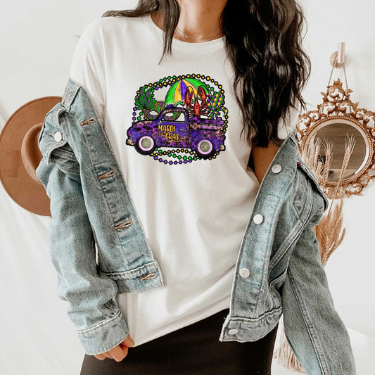 Mardi Gras Shirt or Tank Top for Women and Men, Plus Sizes Available Up to 5XL HMDesignStudioUS
