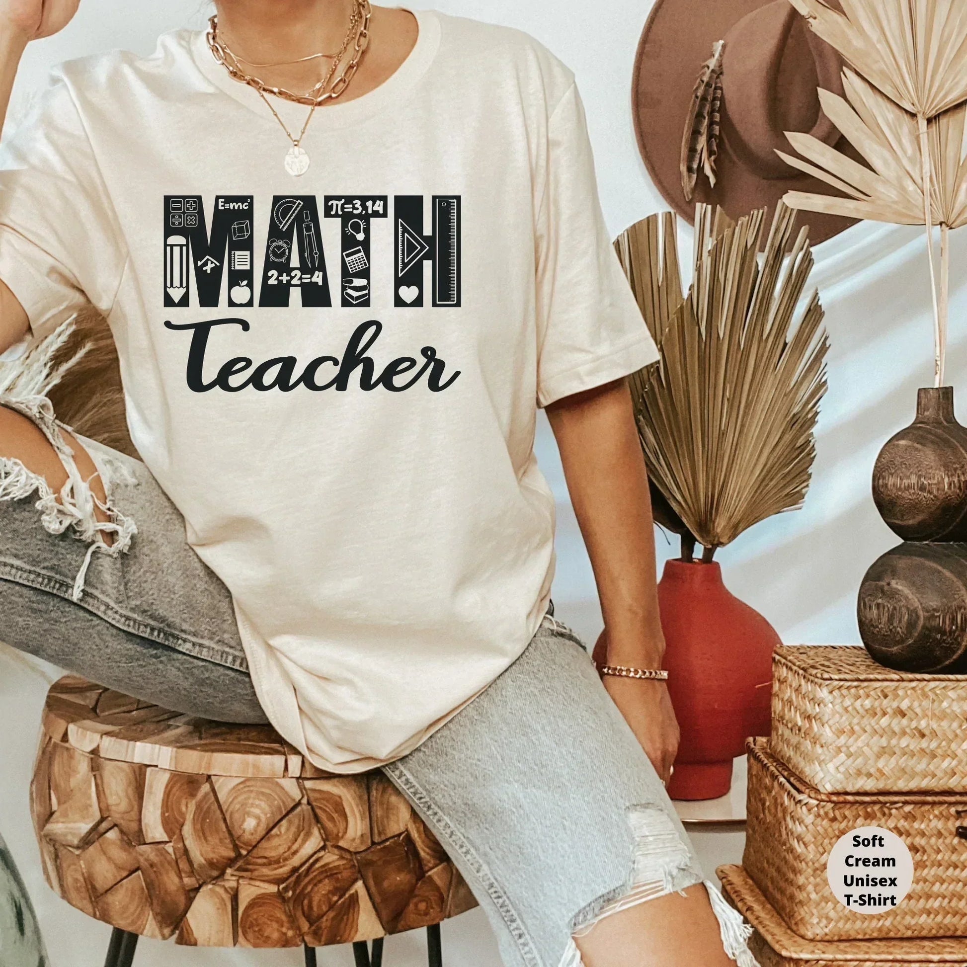 Math Teacher Shirt, Teacher Gift, Elementary School Teacher Shirt, Special Education Shirt, High School Teacher HMDesignStudioUS