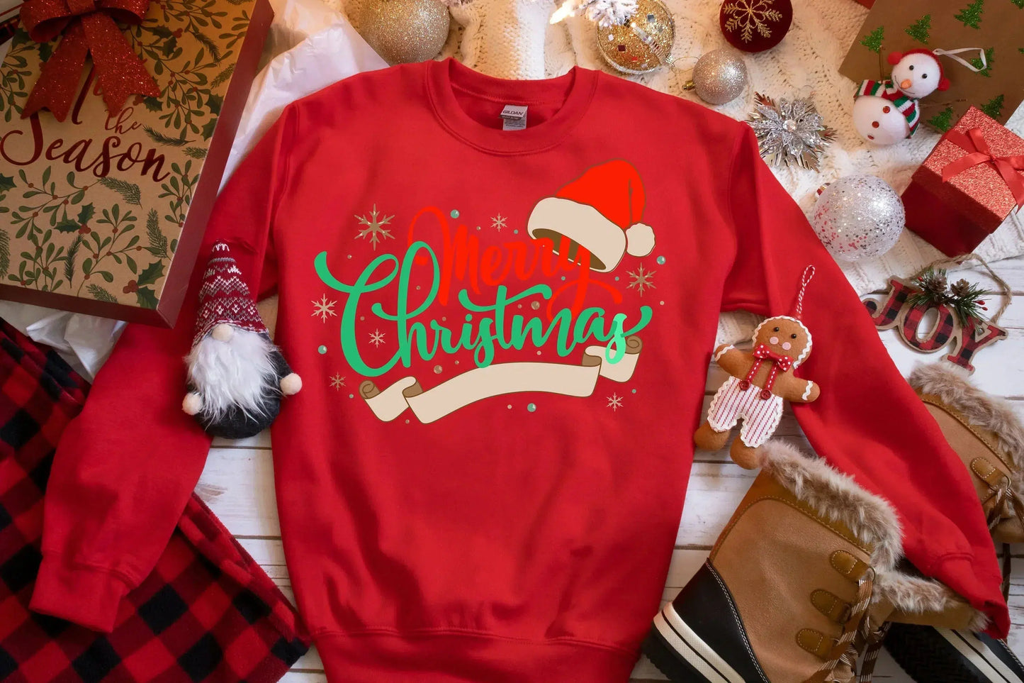 Merry Christmas, Christmas T-shirt for Women, Funny Winter Shirt, Christmas Tee, Holiday Shirt, Women's Christmas, Holiday Shirt HMDesignStudioUS