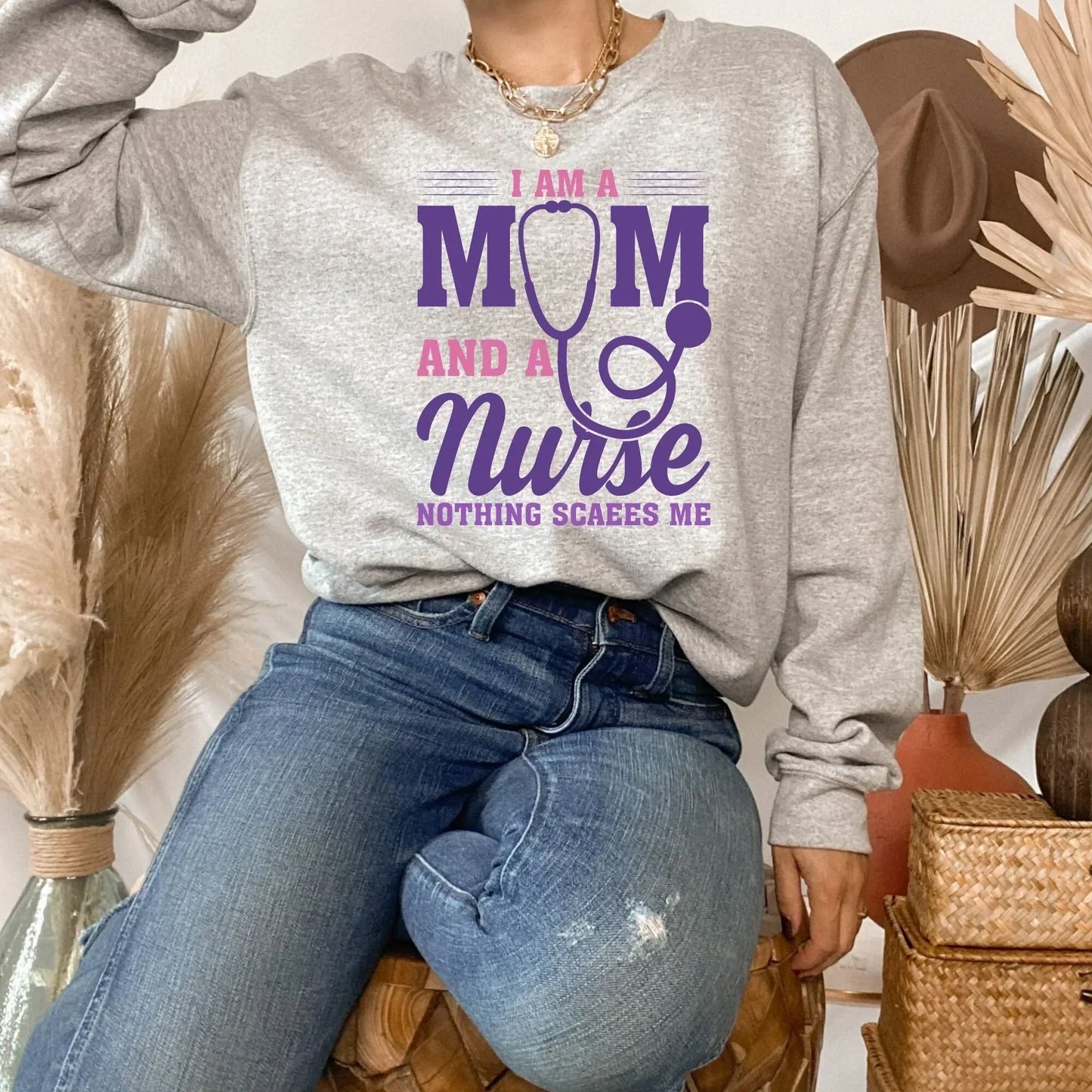 Mom Nurse Shirt, Mother's Day Gift for Mom
