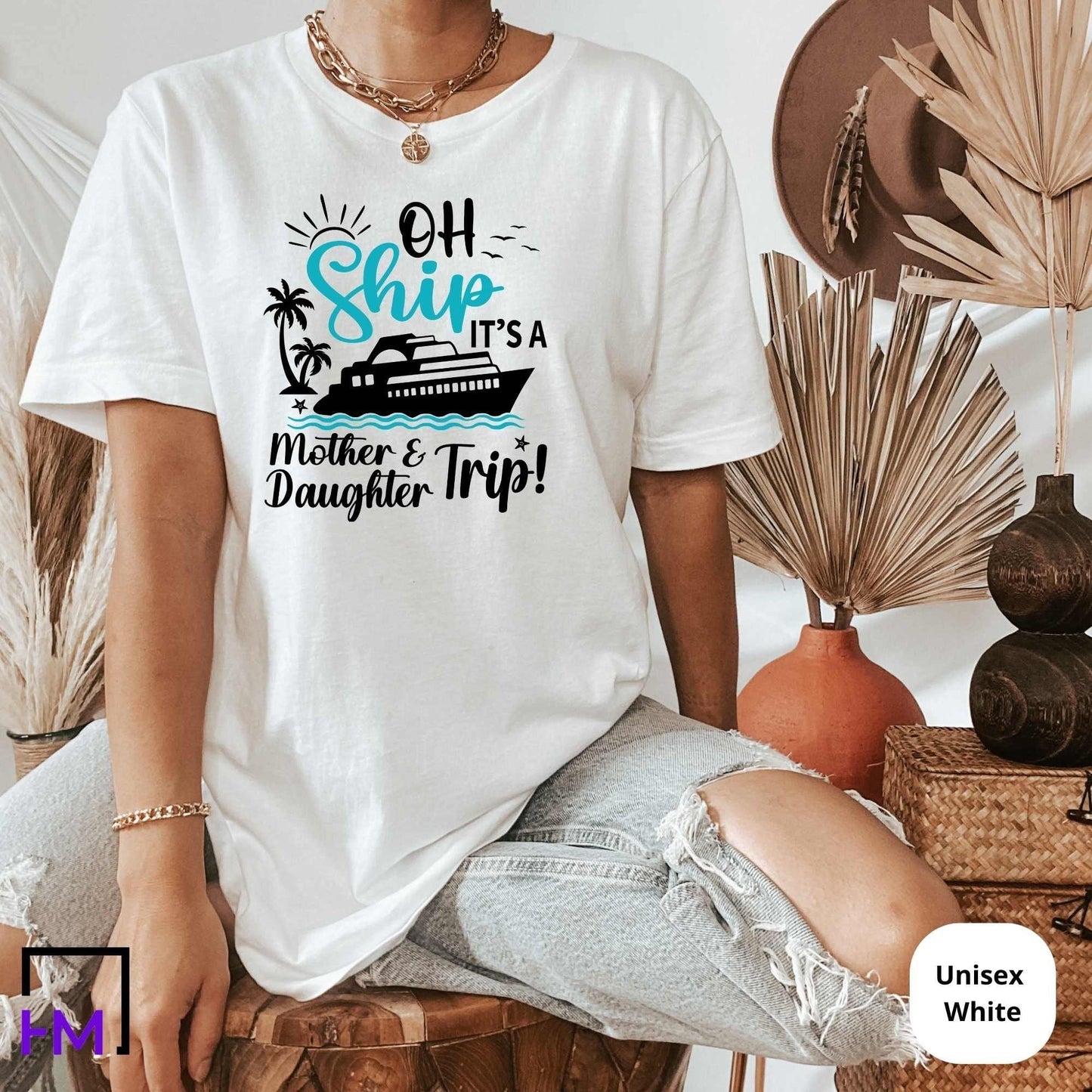 Mother Daughter Cruise T-Shirts HMDesignStudioUS
