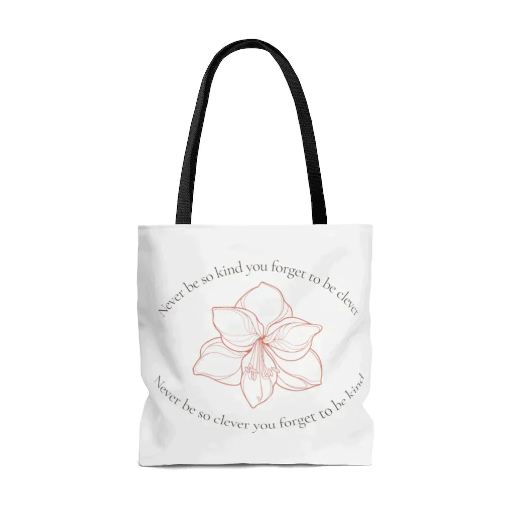 Motivational Tote Bag with Pockets, Kindness Large Canvas Reusable Bag, Beach Bag, Concert Bag, Best Friend Gift, Mindset Grocery Bag HMDesignStudioUS