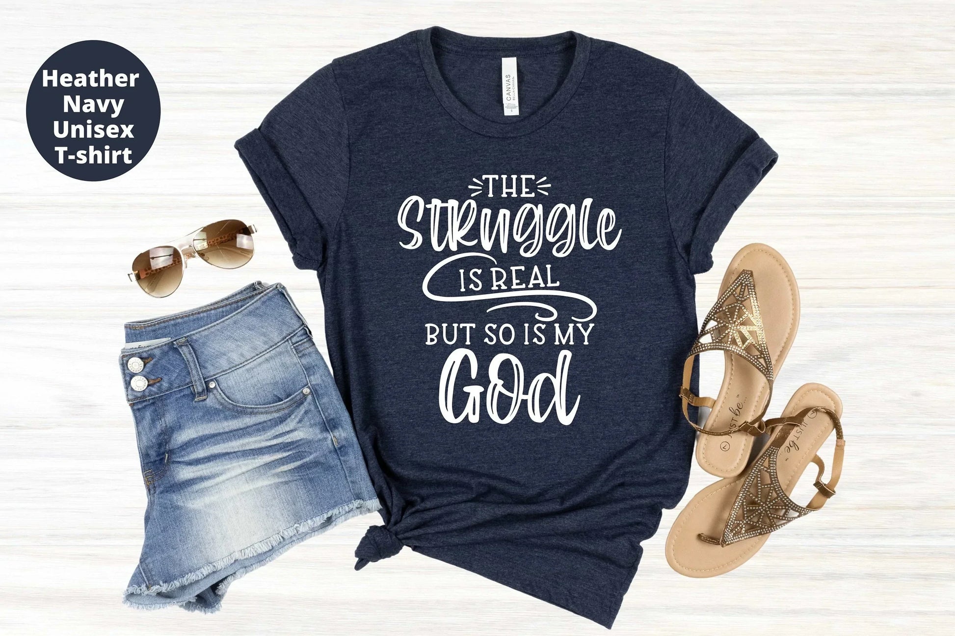 My God is Greater, Faith Inspired Shirt HMDesignStudioUS