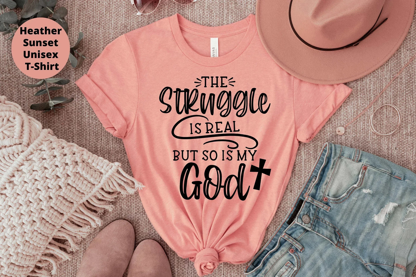My God is Greater, Faith Inspired Shirt HMDesignStudioUS