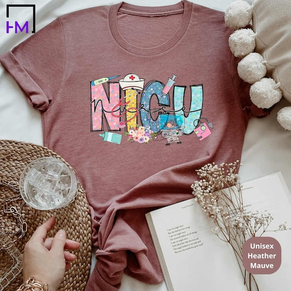 NICU Nurse Shirt, Nurse Gift HMDesignStudioUS