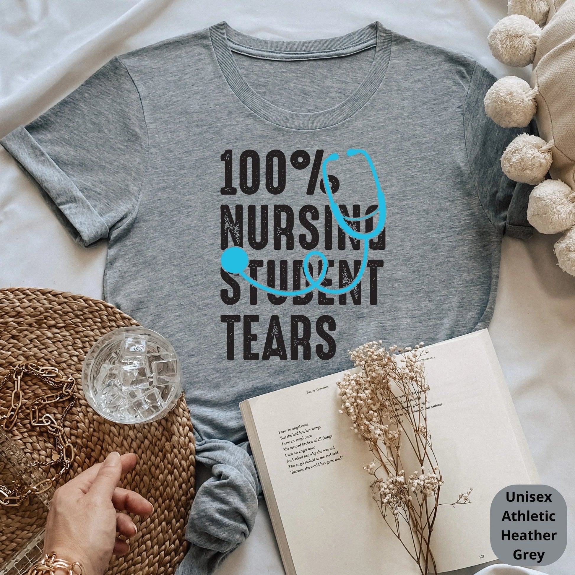 Nursing Student Shirt, Nursing Student Gift, Nursing Sweatshirt, Nursing Grad party, Nursing Hoodie, Gift for Nurse, Nurse practitioner HMDesignStudioUS