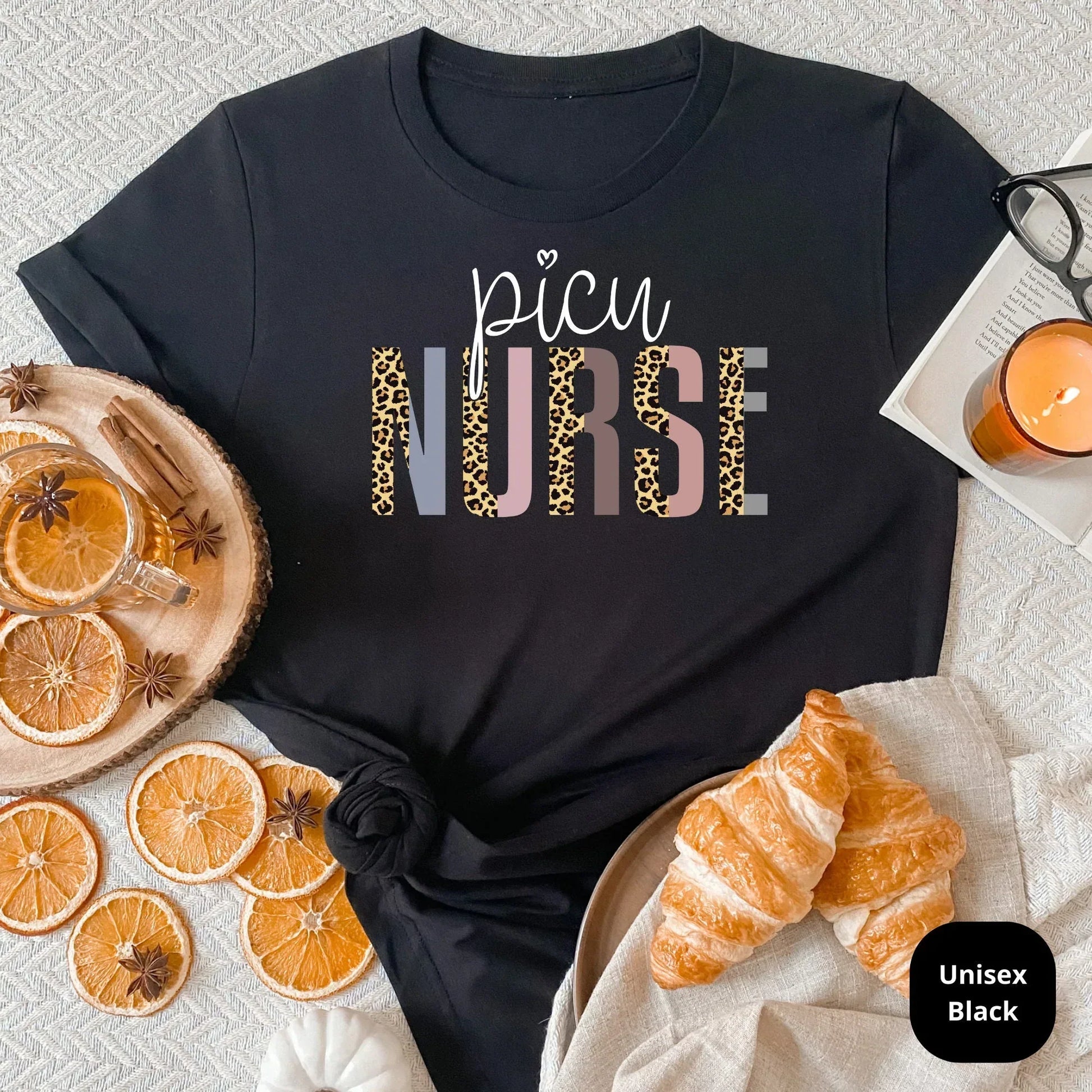 Pediatric Nurse Shirt, PICU Nurse, Pediatric Intensive Care Unit, Registered Nurse Shirt, Practitioner Appreciation Gift for Her, Nurse Week HMDesignStudioUS