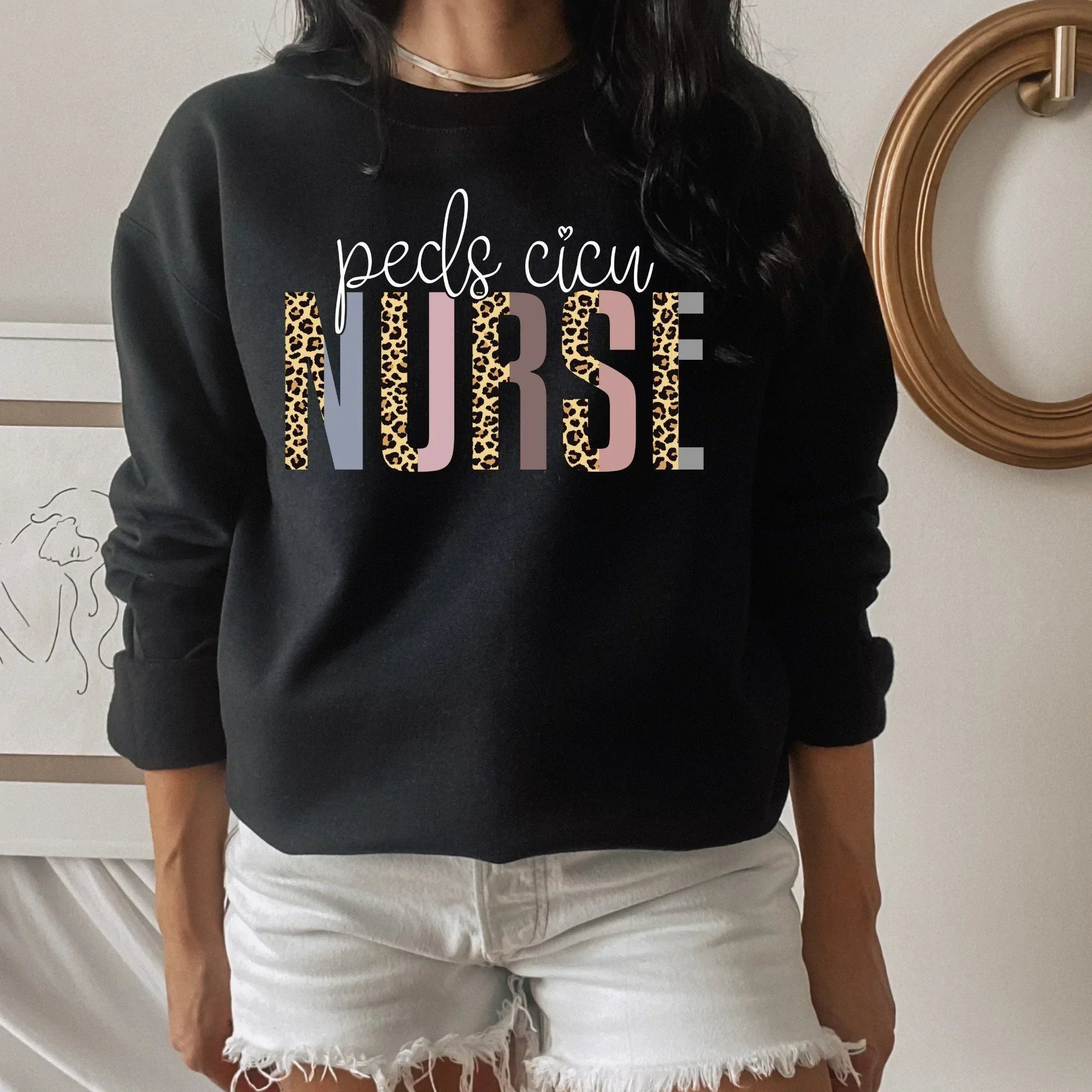 Pediatric Nurse Shirt, Peds CICU, Pediatric Cardiovascular Intensive Care Unit, Heart Warrior, Nurse Week, Tops, Tees, Sweatshirt & Hoodie