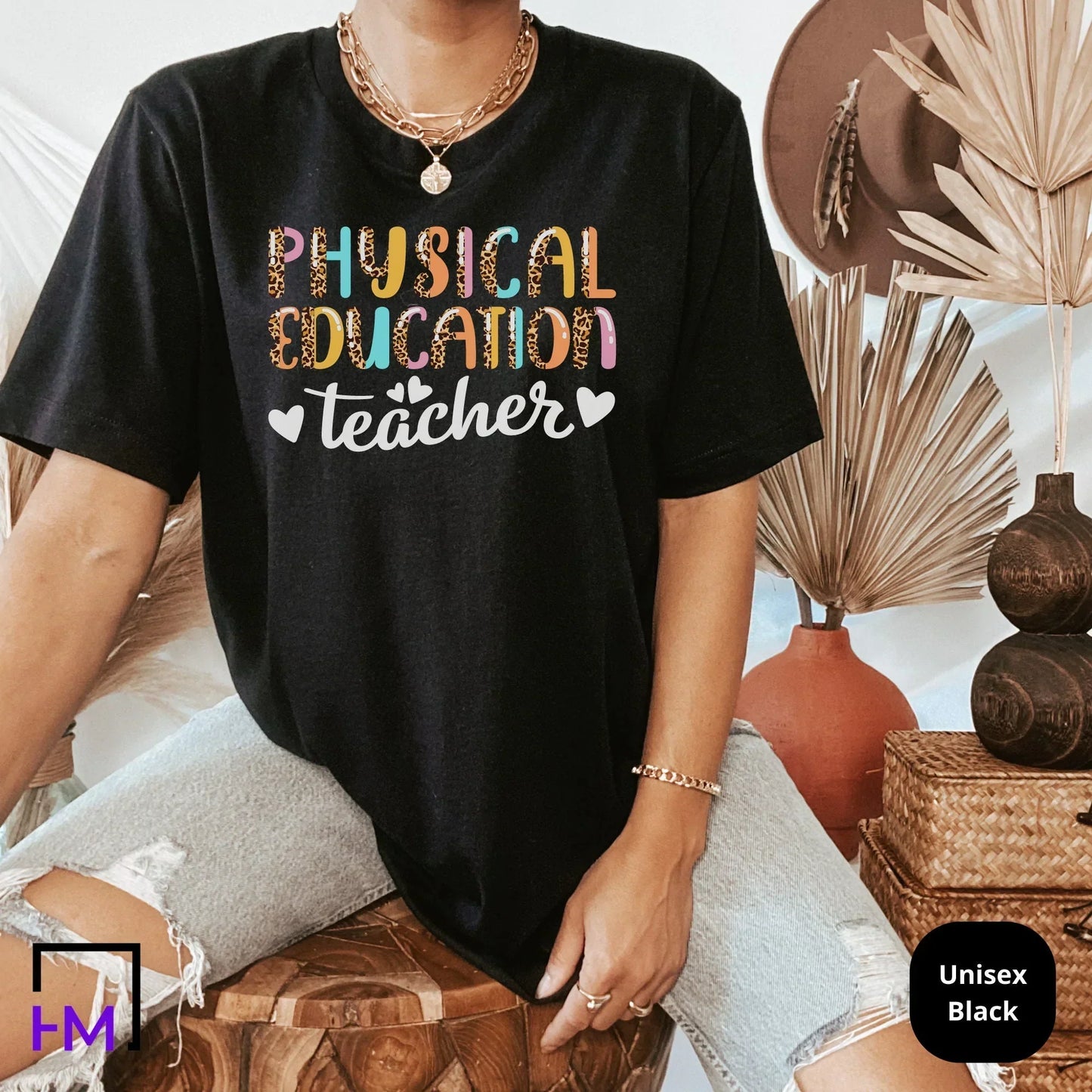 Physical Education Shirt, PE Teacher Gift, Future Teacher Shirt, New Teacher Gift, Physical Education Teacher Gift Shirt, School Coach Gift HMDesignStudioUS