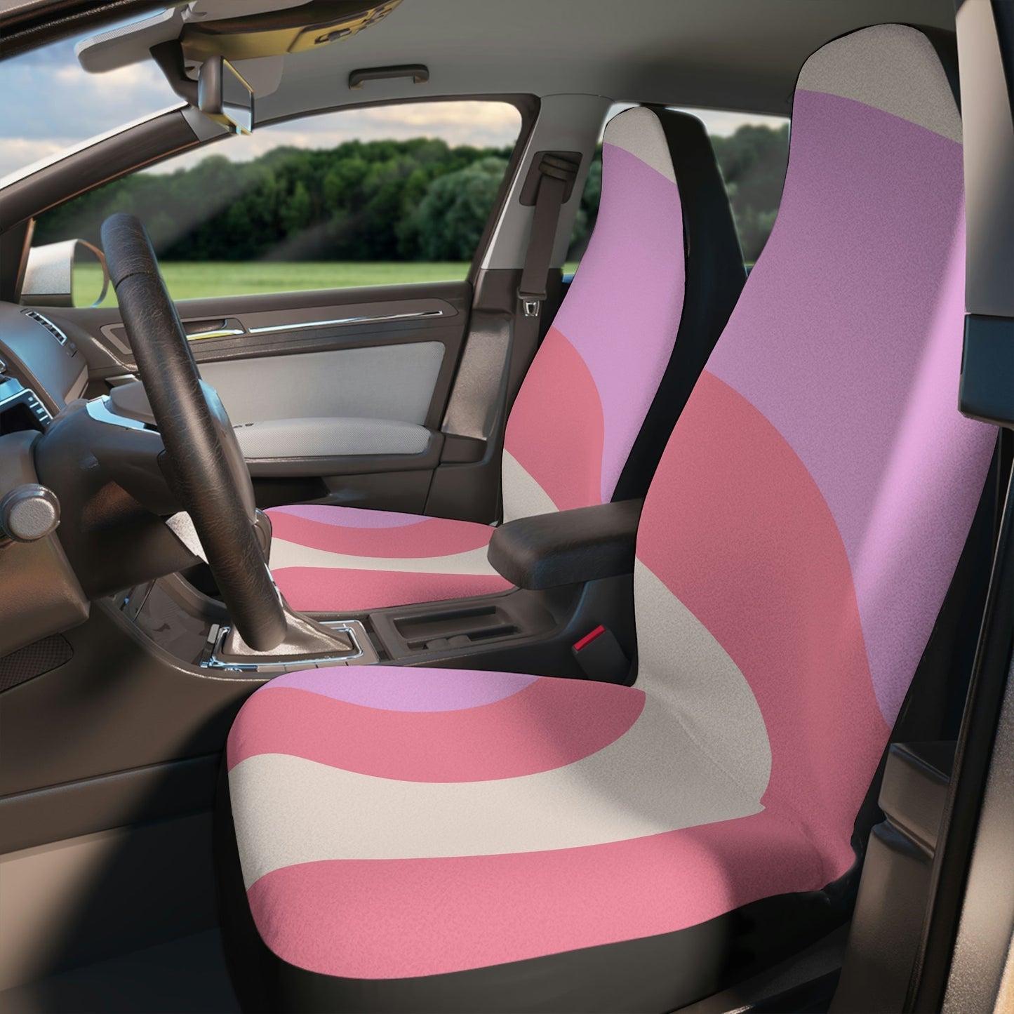 Pink Car Seat Cover