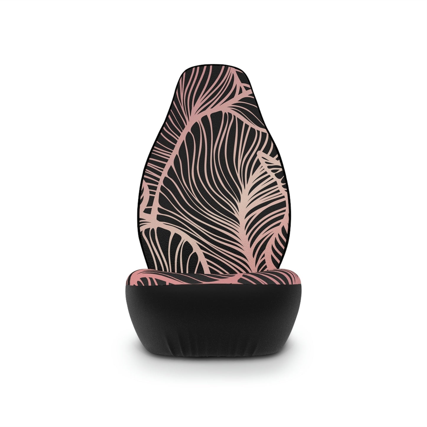 Pink and Black Car Seat Cover