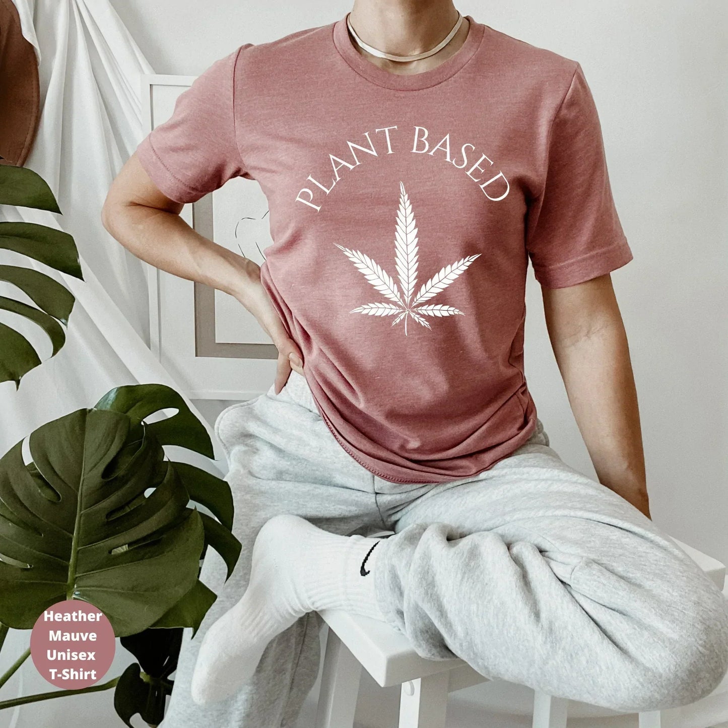 Plant Based Stoner Shirt HMDesignStudioUS