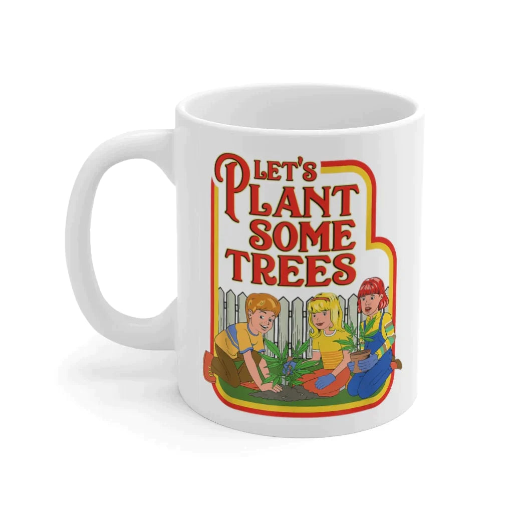 Plant Lover Mug, Stoner Gifts for Him, Stoner Girl Ceramic Mug, Gift for Her, Plant Mom, Weed Mom, Unique 420 Gift, Marijuana Lover