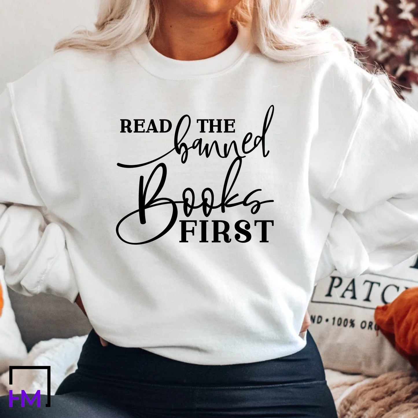 Read Banned Books, Reading Lover Shirt | Gift for Bookworm, English Teacher, Librarian, Writer, Social Justice Protest | Appreciation gift