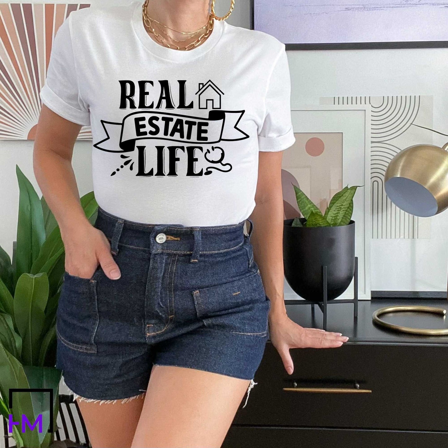 Real Estate Life Shirt, Real Estate Agent Gift, Great for Real Estate Marketing
