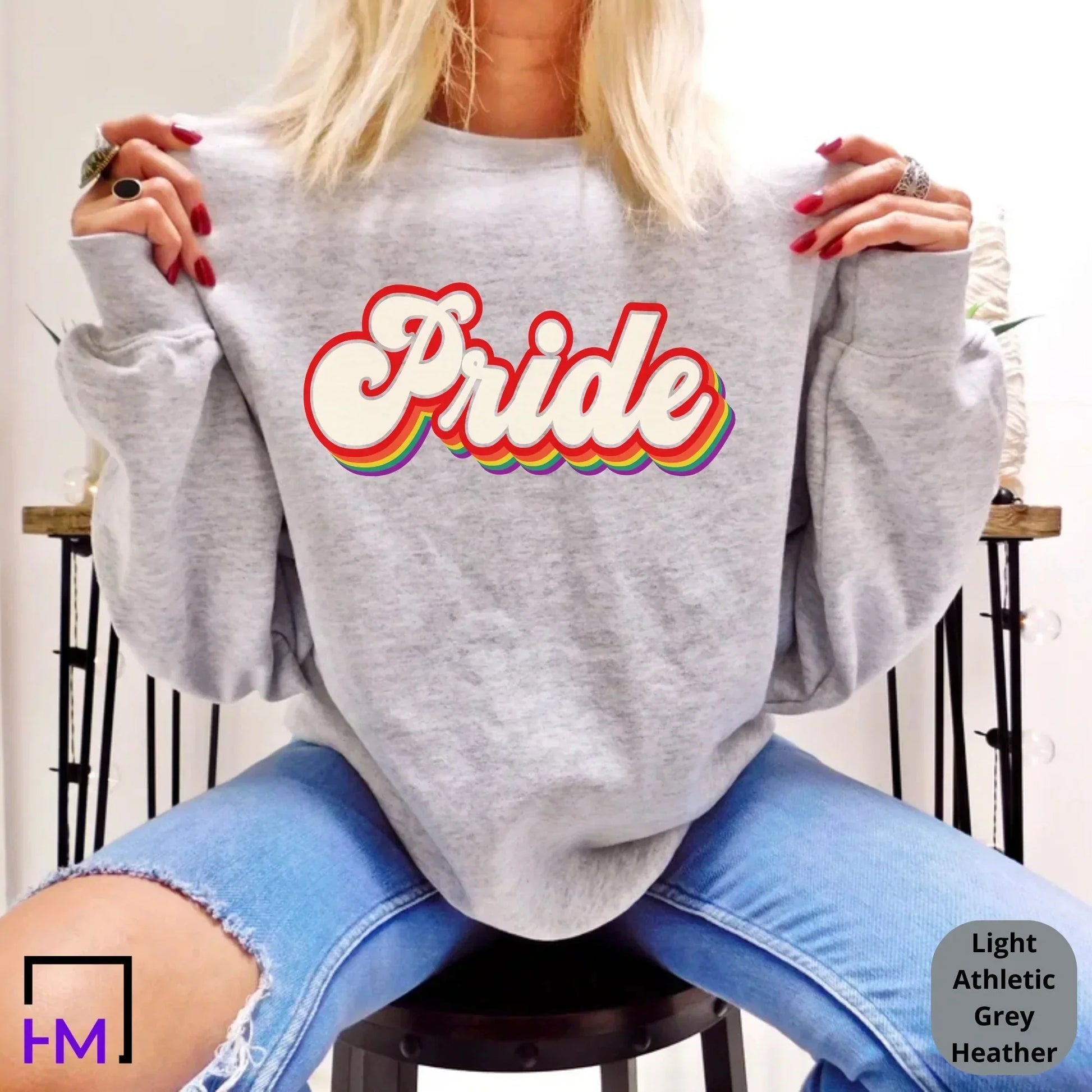 Retro Pride T-Shirts, Human Rights Equality, LGBT Shirt, Love is Love Shirt, Be Kind Gift, Kindness Graphic Tee, Gay Shirt, Men & Women Tees