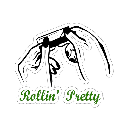 Rolling Pretty Stoner Sticker
