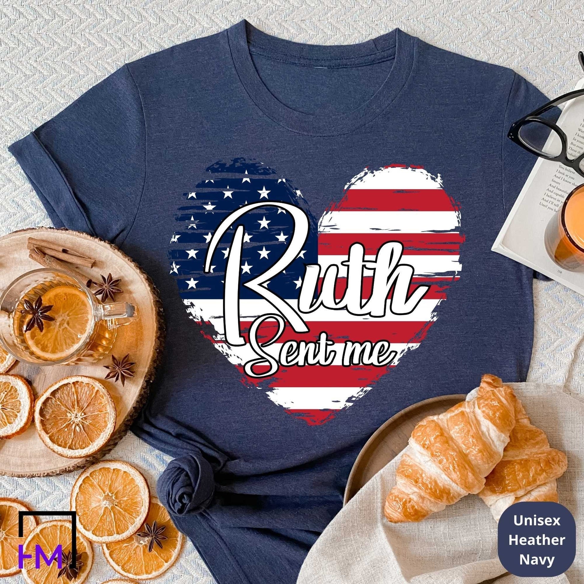 Ruth Sent Me Shirt| Vote For Women's Equality, Human Rights, Reproductive, Feminism, Feminist Election, Political Tops, Tees & Sweatshirts HMDesignStudioUS