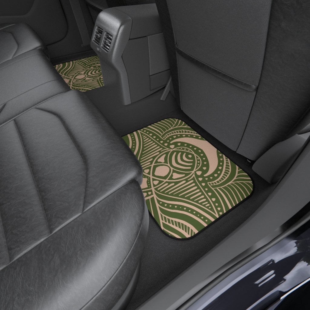 Sage Green Floor Mats, Hippie Car Floor Mat, Boho Car Mat Accessories, –  HMDesignStudioUS
