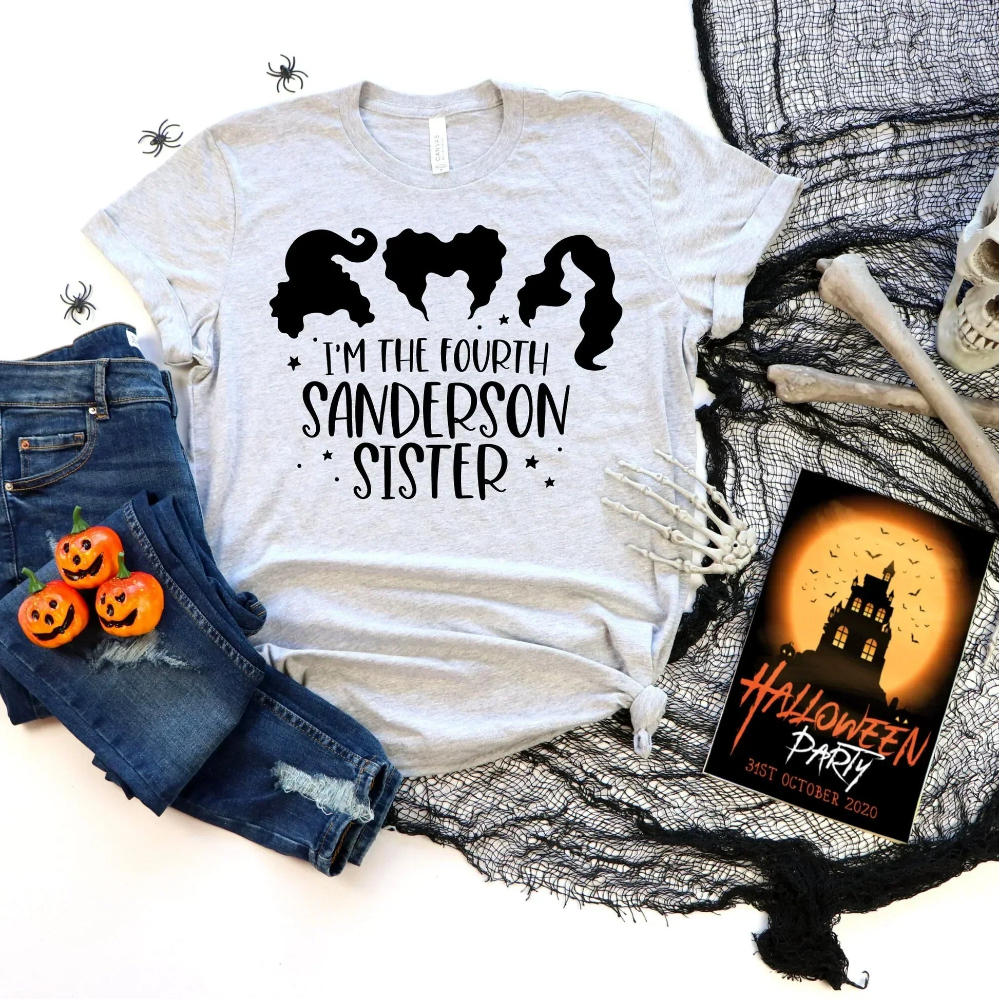 Sanderson Sisters Sweatshirt, 4th Sister Halloween Crewneck, Funny Halloween Party, Cute Halloween Hoodie, Witch Shirt, Hocus Pocus Shirt