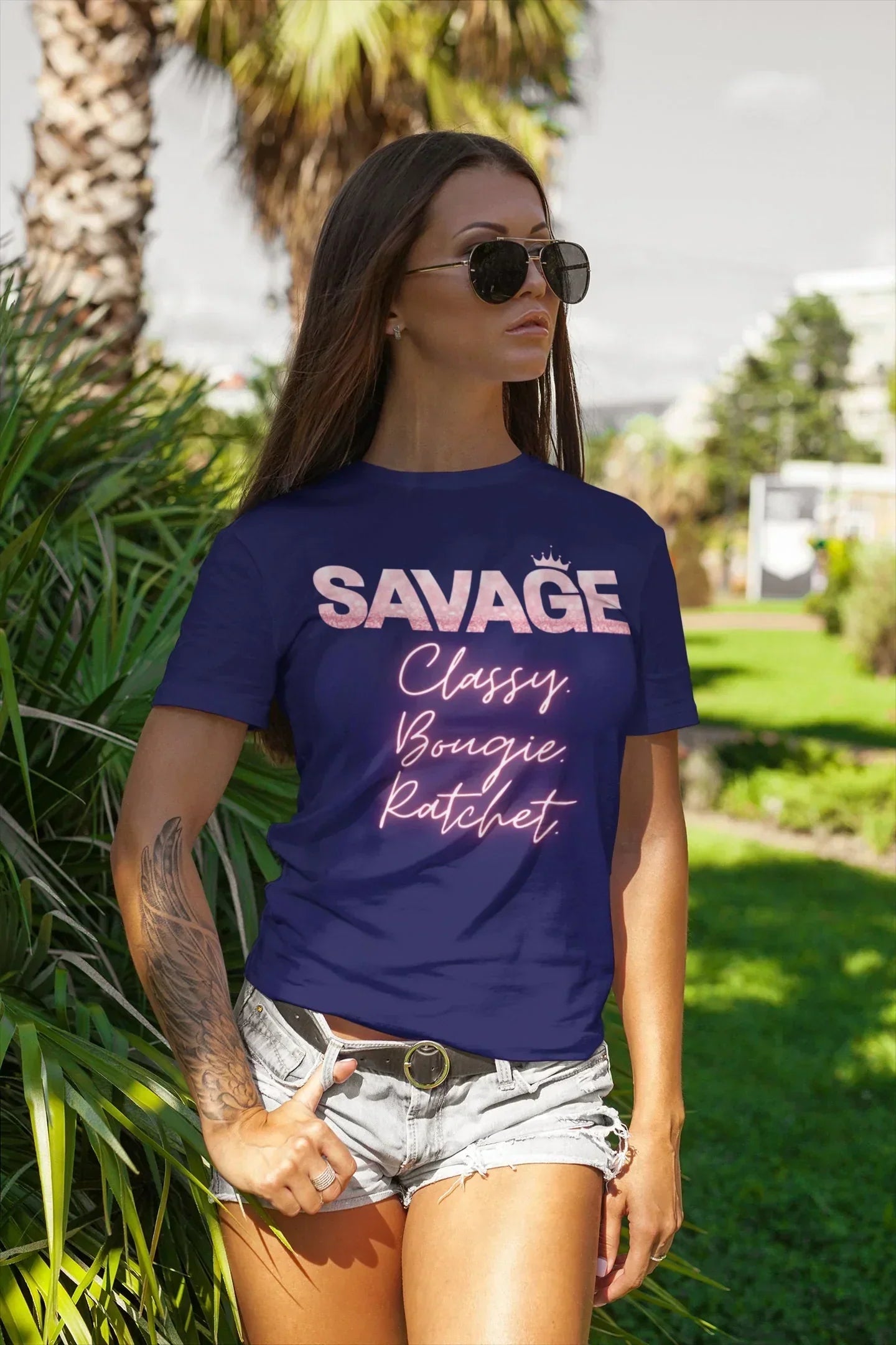 Savage Shirt, Sassy Sweatshirt, Women's Empowerment, Girl Power Hoodie, Black Girl Magic Tshirt, Gifts for her, Mother's Day Tops & Tees