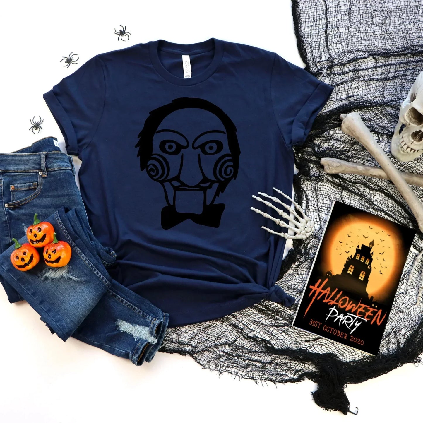 Saw Shirt, Scream Shirt, Horror Movie Hoodie, Freddy Krueger, IT Jason Halloween Sweater, Halloween Crewneck, Halloween Party T-Shirt