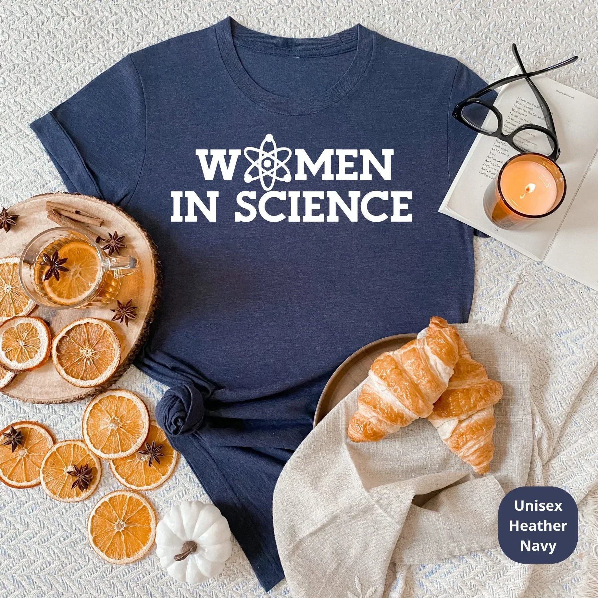 Science Teacher Shirt, Women In Science, Teacher Sweatshirt, Gift for Teacher Elements Teacher Shirt, Funny Chemistry Teacher Shirt HMDesignStudioUS