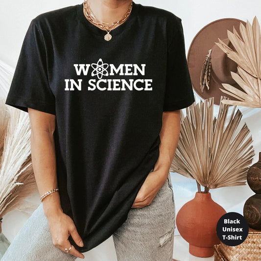 Women In Science Teacher Shirt