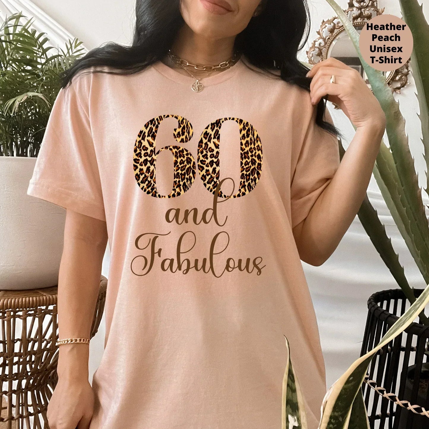 Sixty and Fabulous Birthday Shirt, Embrace Your Wisdom and Celebrate Your 60th Birthday with Style - Get Your Premium Birthday Shirt Today! HMDesignStudioUS
