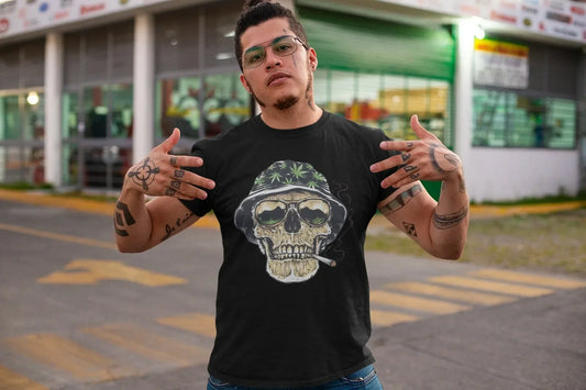 Skeleton Stoner Shirt, Stoner Gift for Him