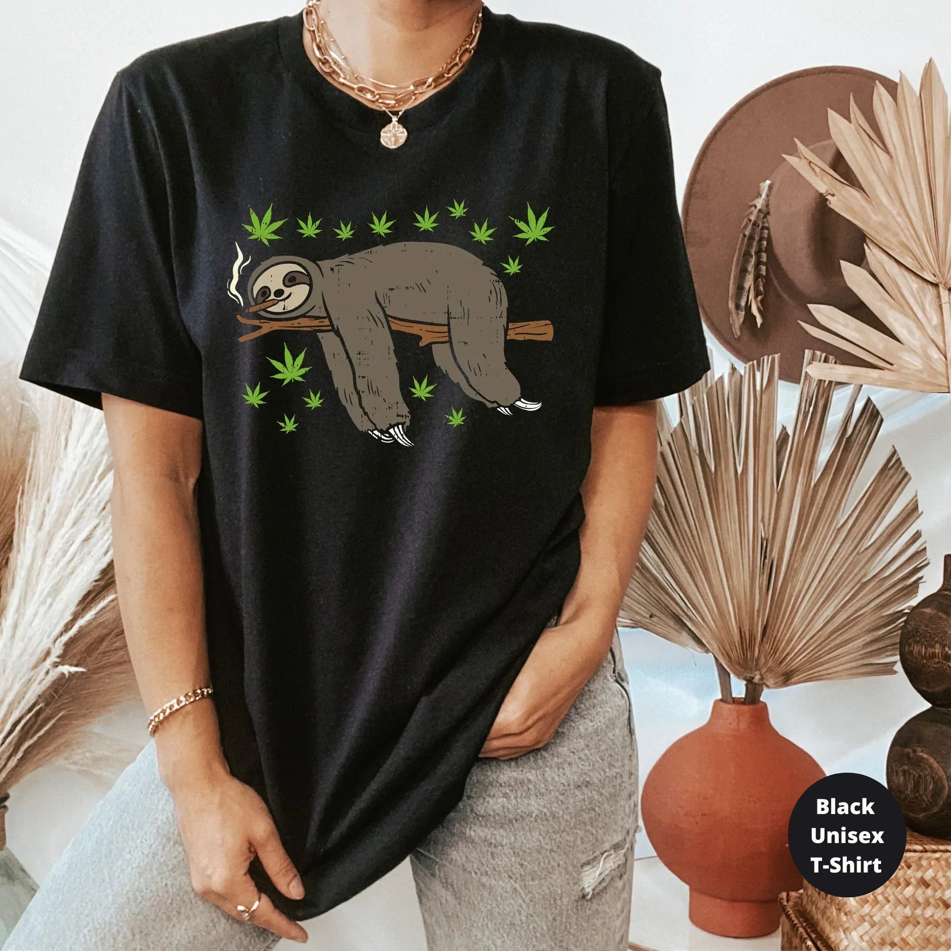 Sloth Weed Lover Shirt