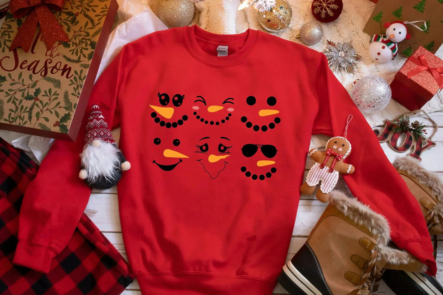 Snowman Shirt, Christmas Sweatshirt, Merry Christmas Shirt, Christmas Shirt For Family, Christmas Pajama, Christmas Family Matching Shirt HMDesignStudioUS