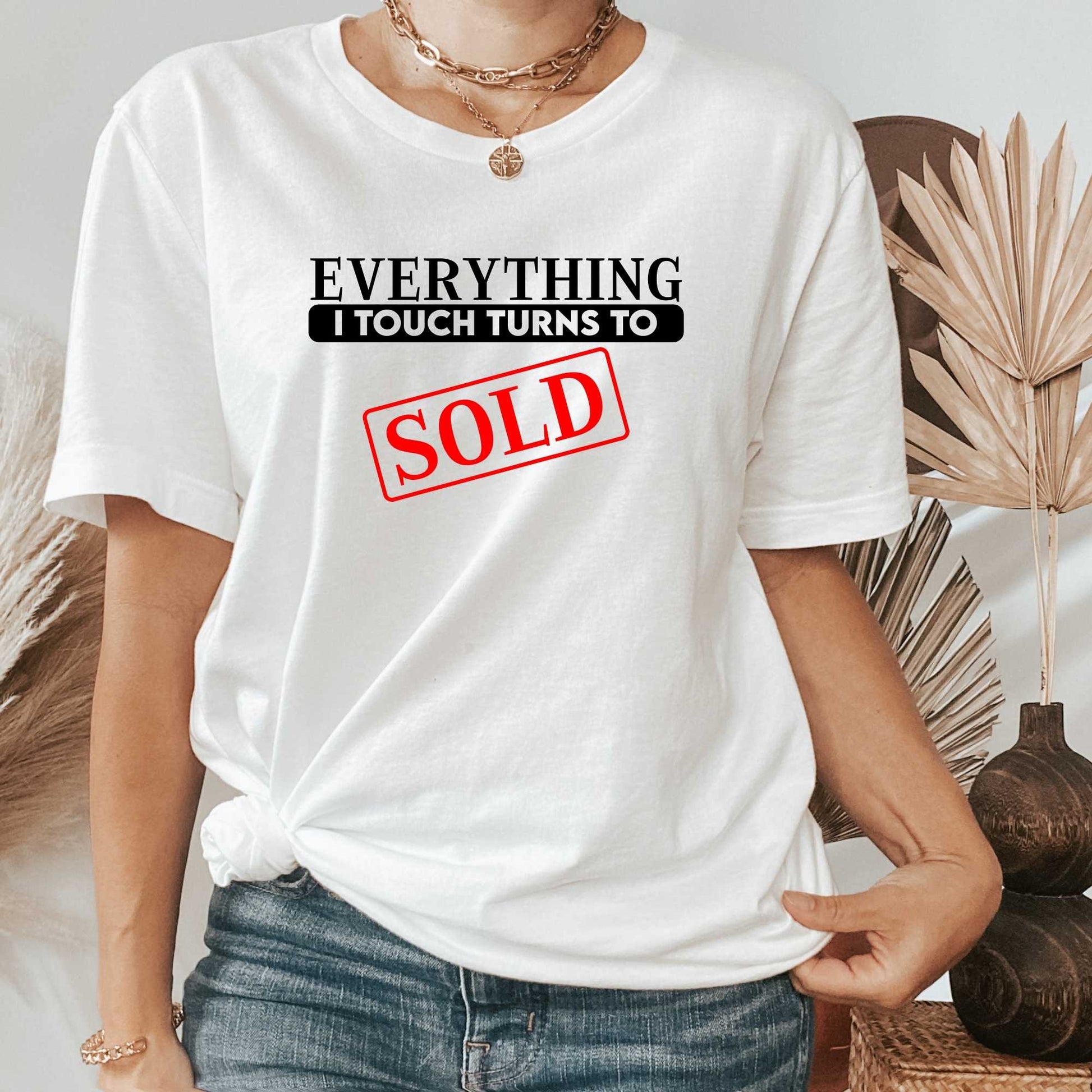 Sold Real Estate, Funny Real Estate Shirt, Real Estate Agent Gift, Great for Real Estate Marketing