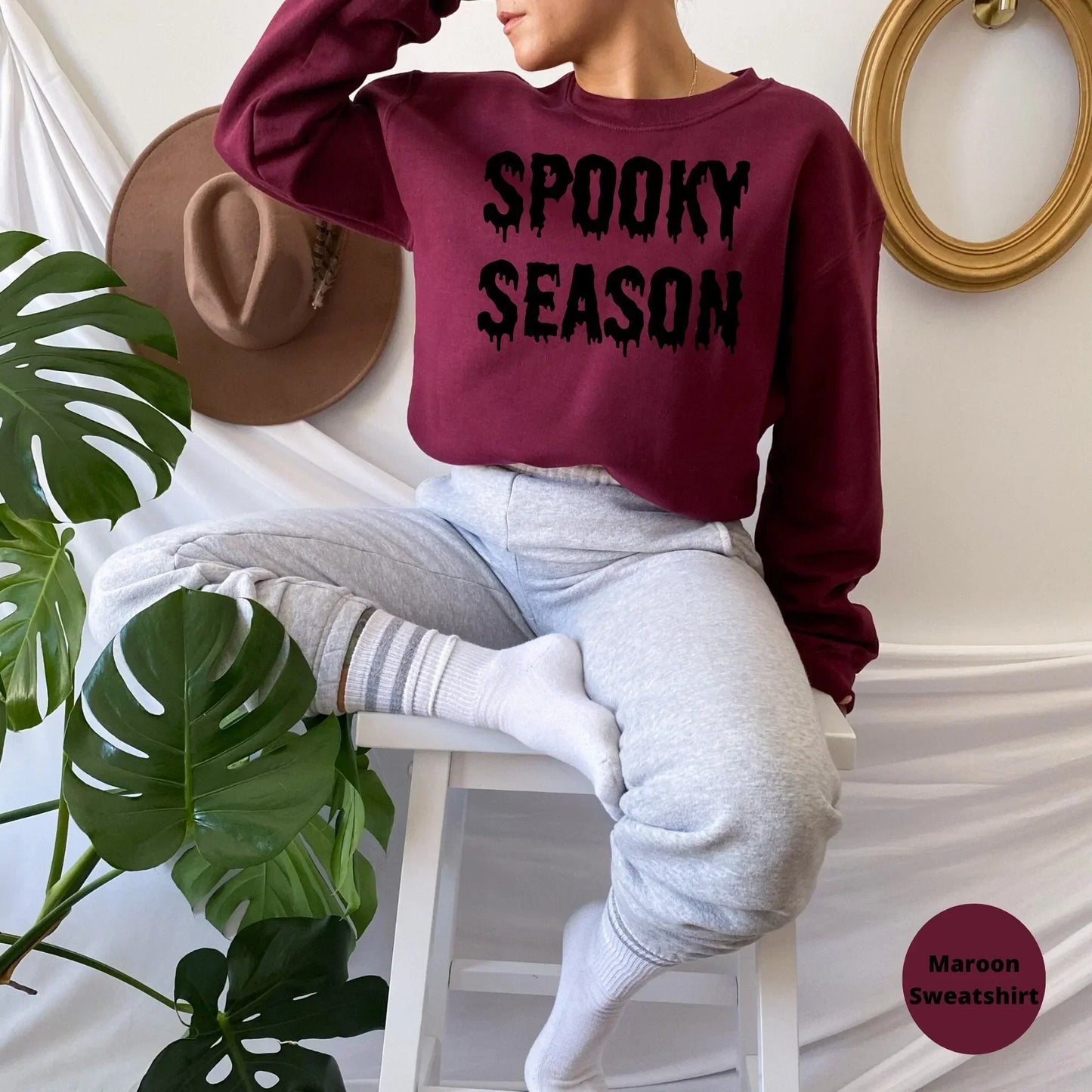 Spooky Season, Halloween Sweater, Halloween Crewneck, Halloween Party, Horror Shirt, Funny Halloween, Horror Movie, Halloween Hoodie HMDesignStudioUS