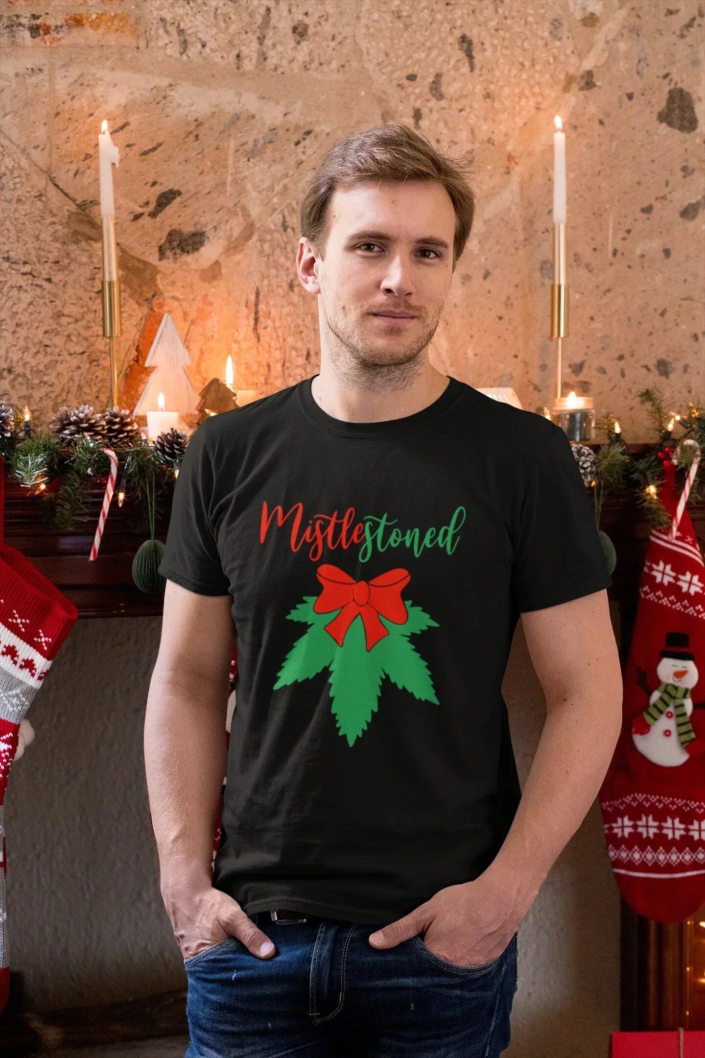 Stoner Christmas Sweater Funny Weed Gift Stoner Girl Gift for