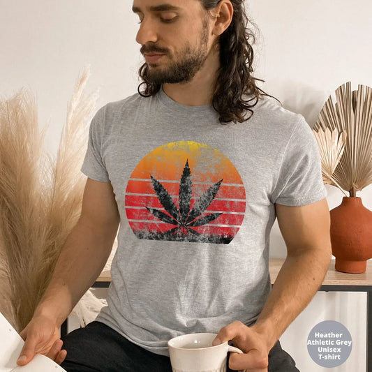 Stoner Gifts, Vintage Stoner Shirt, Retro Cannabis Hoodie, Stoner Gift for Her, Weed TShirt, Stoner Gift for Him, Marijuana sweatshirt