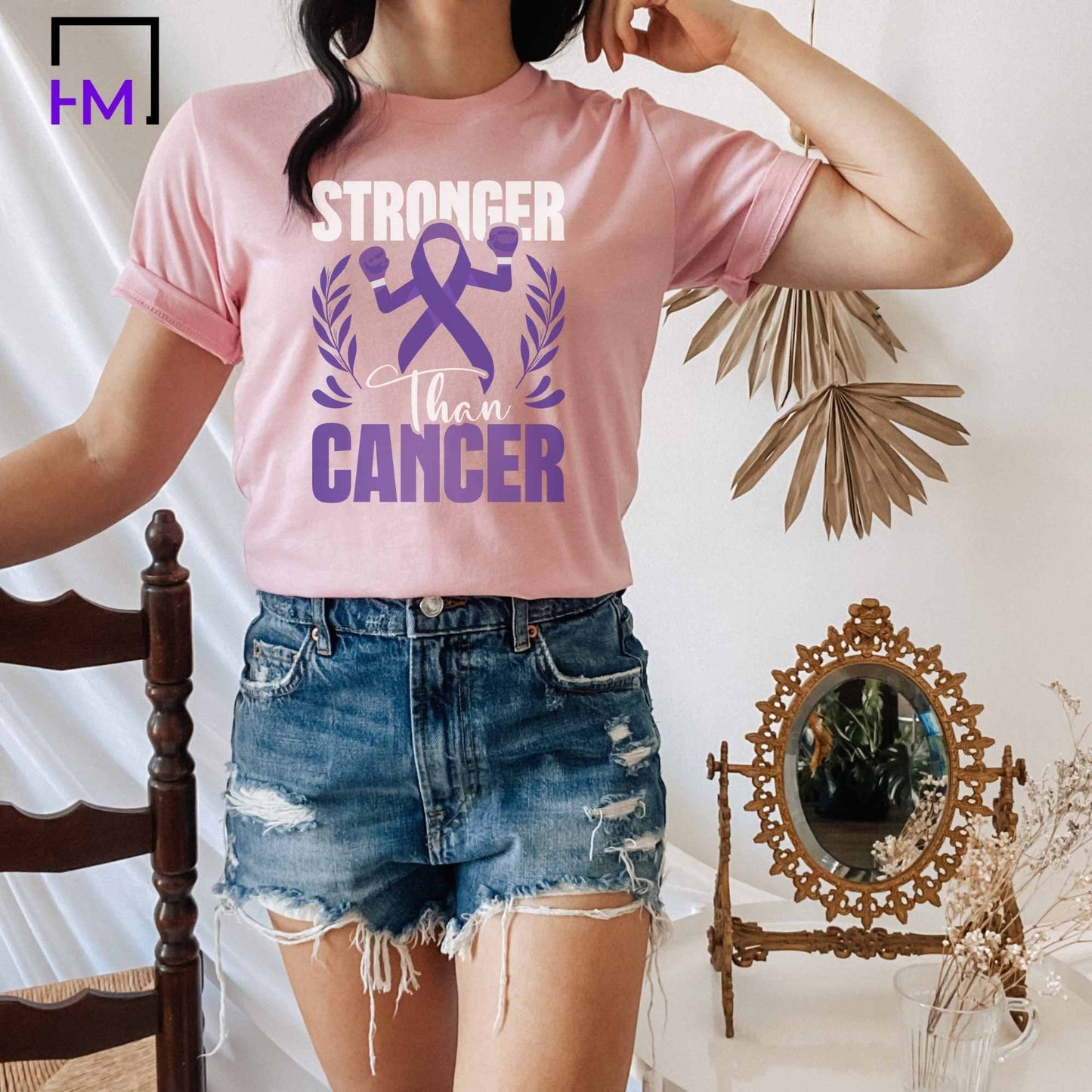Stronger than Cancer, World Cancer Day Shirt, Breast Cancer Shirt, Never Give Up, Cancer Survivor Gifts, Stronger than Cancer Sweatshirt, Pink Ribbon Hoodie