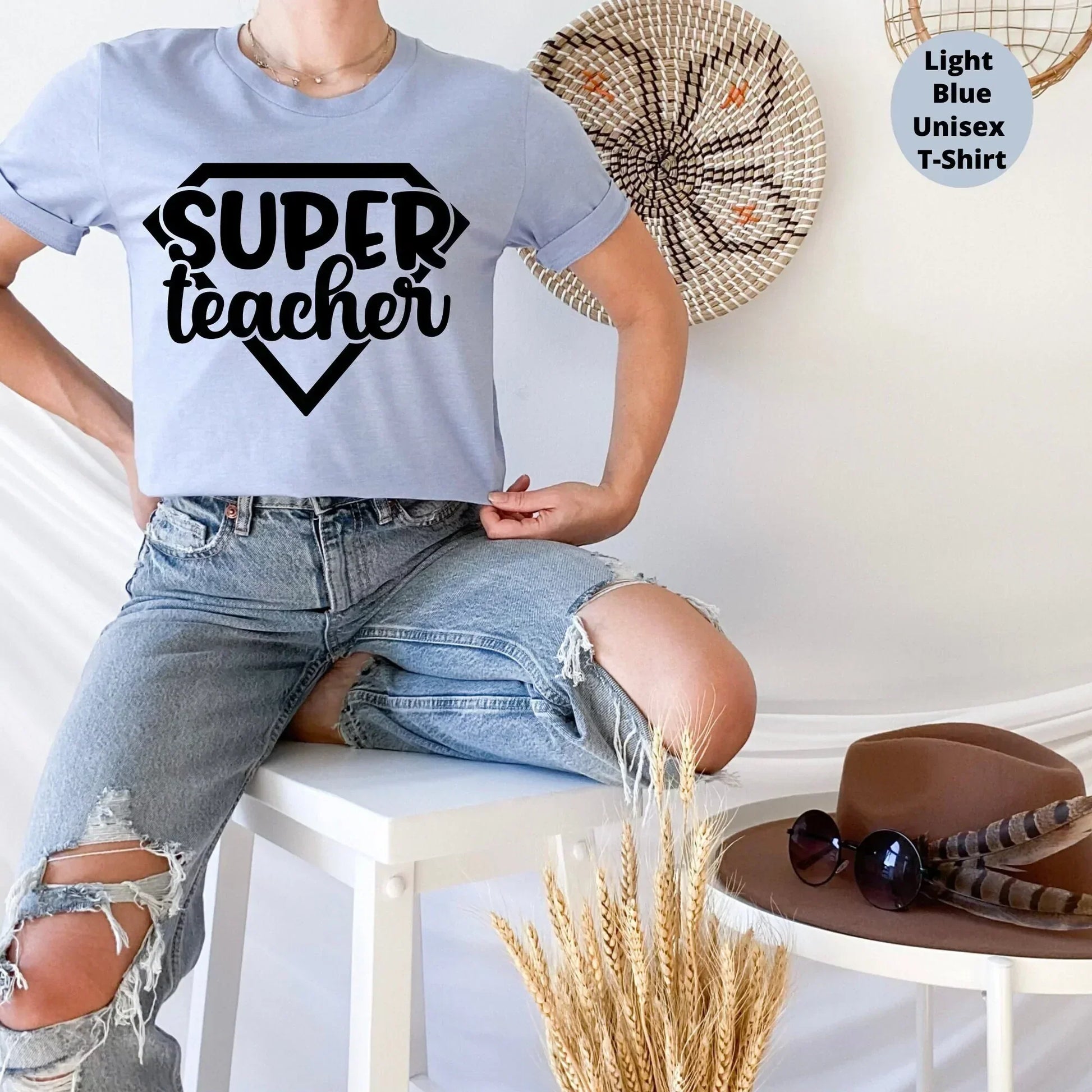 Super Teacher Shirt, Teacher Appreciation Gift, Elementary School Teacher Shirt, Special Education Shirt, High School Teacher Back to School HMDesignStudioUS