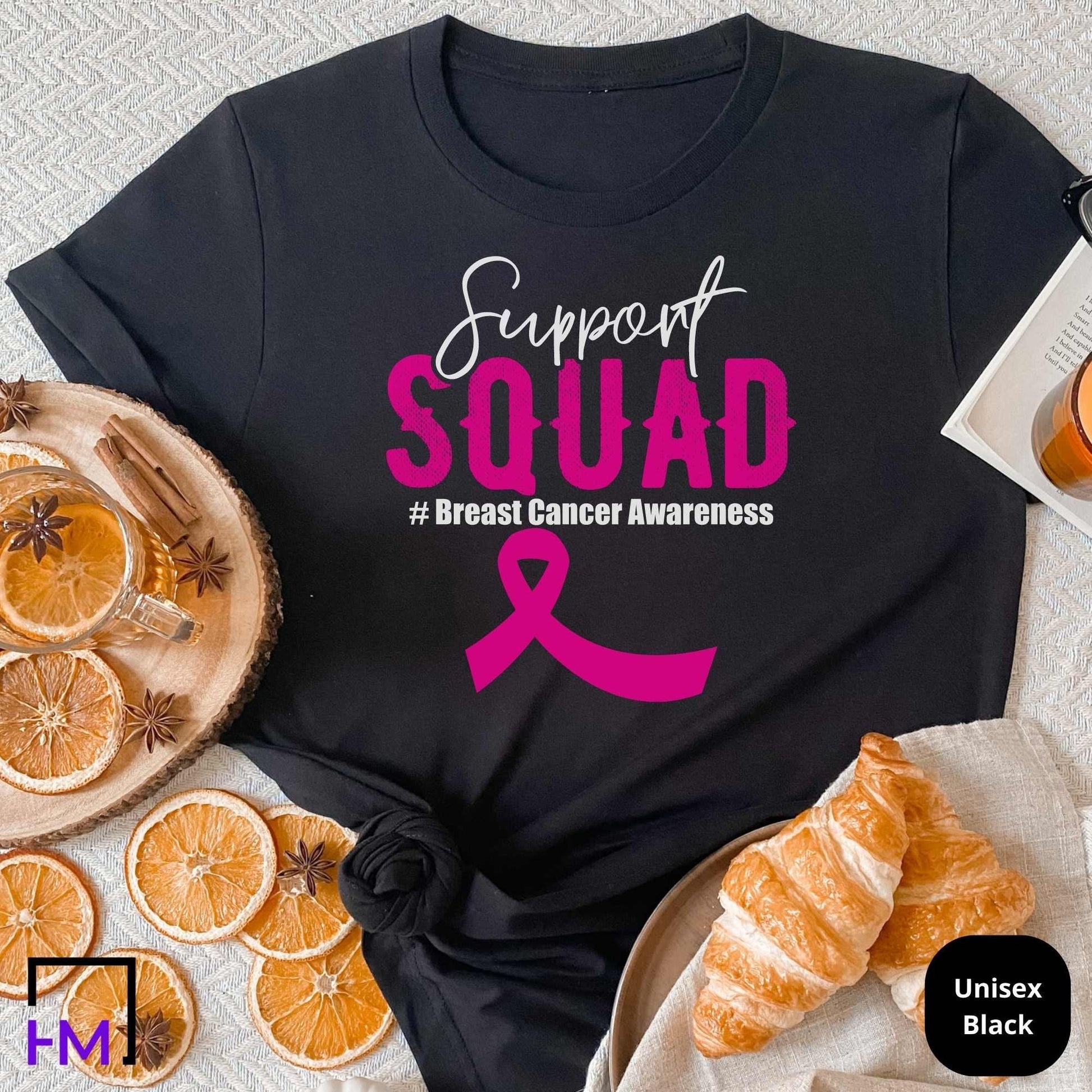 Support Squad Fight Cancer T-shirt, World Cancer Awareness Gift, Breast Cancer Ribbon, Survivor Sweater, Cancer in Every Color Sweatshirt