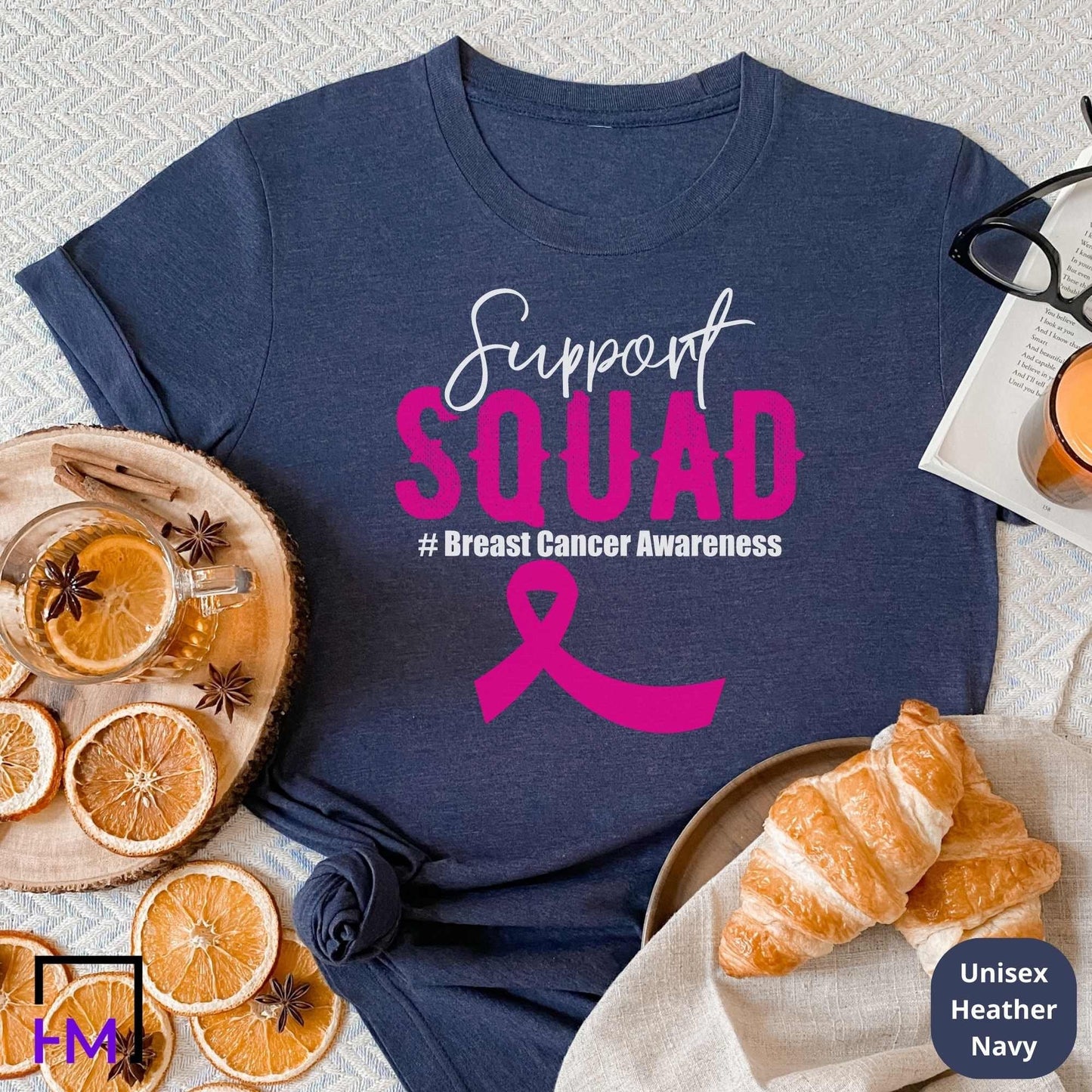 Support Squad Fight Cancer T-shirt, World Cancer Awareness Gift, Breast Cancer Ribbon, Survivor Sweater, Cancer in Every Color Sweatshirt HMDesignStudioUS