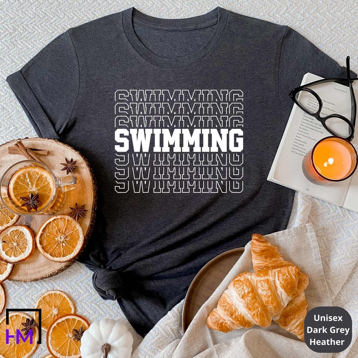 Swim in Style: Unique Swimming Themed T-Shirts for True Water Enthusiasts