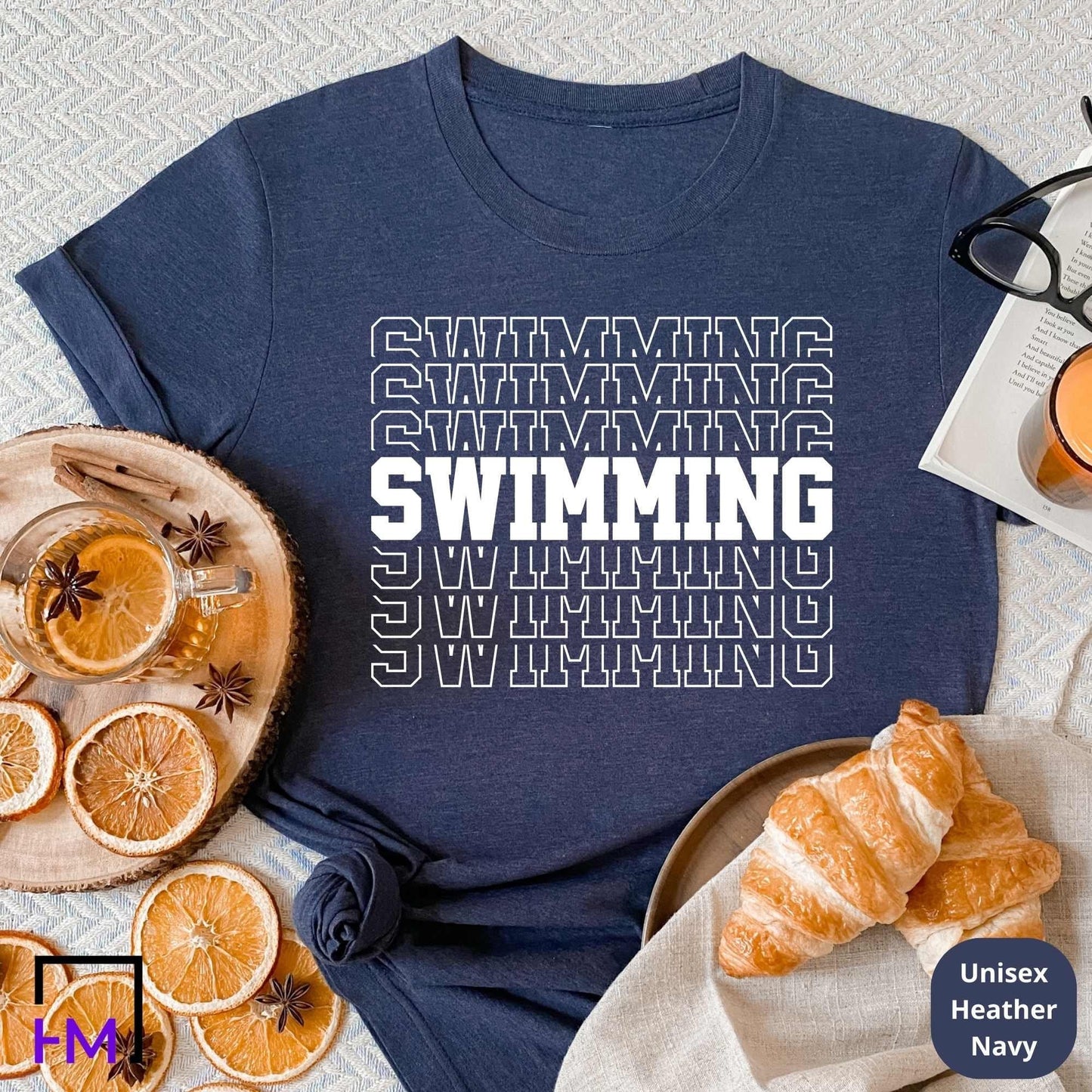 Swim in Style: Unique Swimming Themed T-Shirts for True Water Enthusiasts