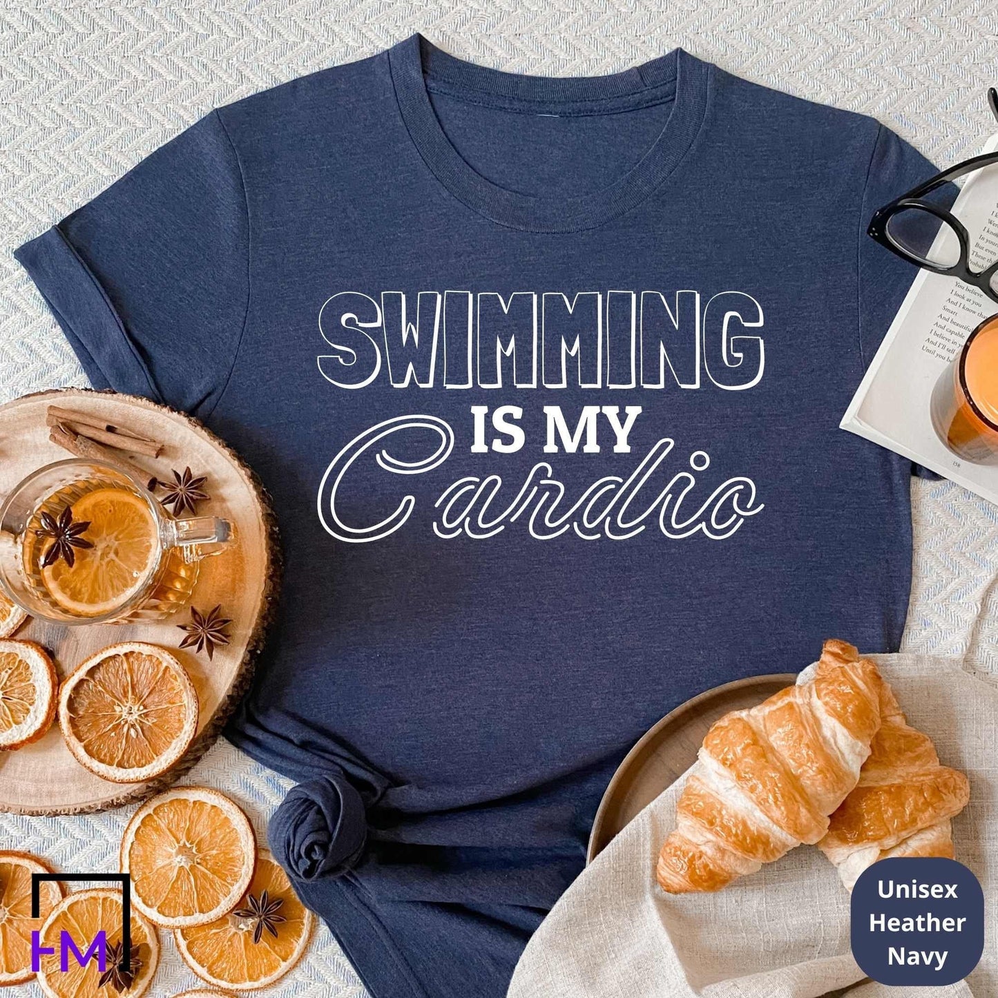 Swimming is My Cardio Swimming Themed Shirt