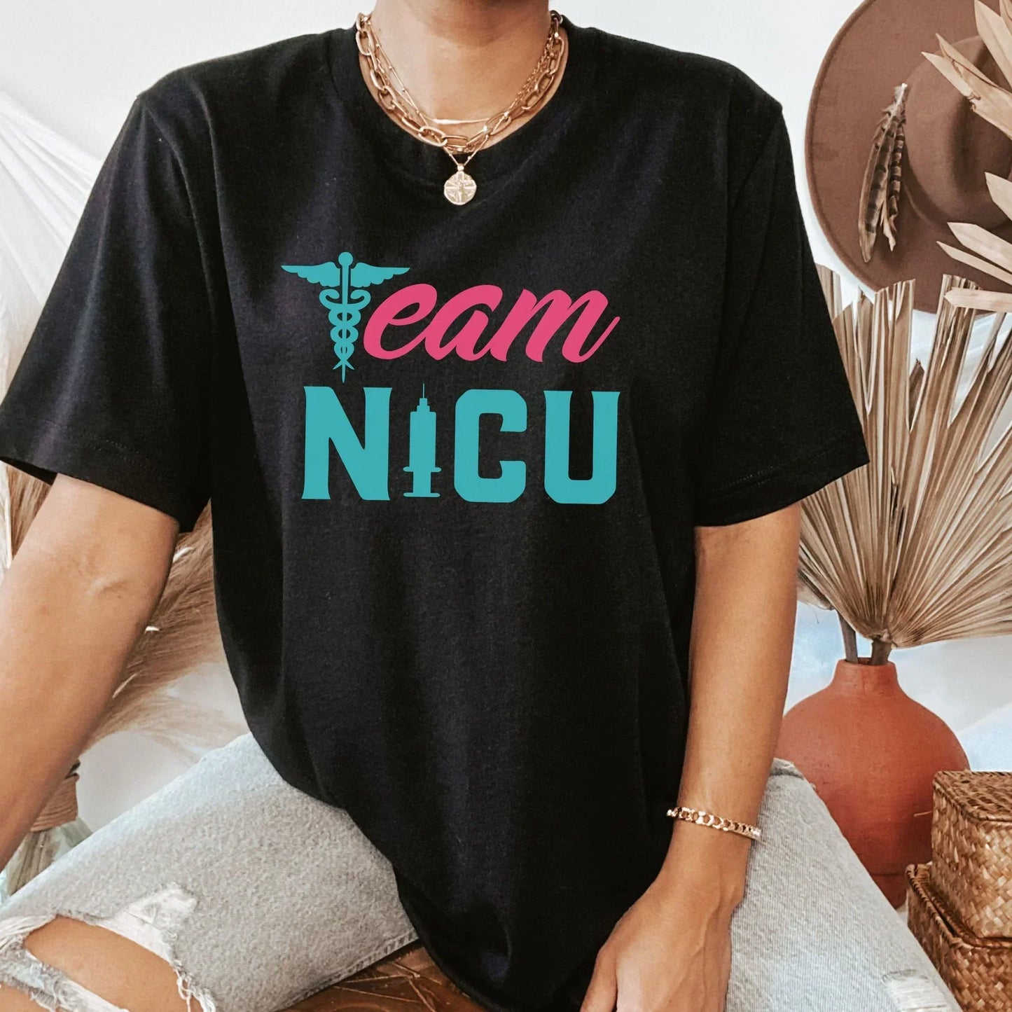 Team NICU Nurse Shirt, Nurse Gift HMDesignStudioUS